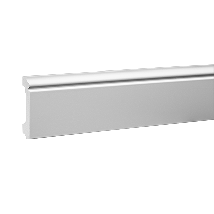 Плинтус полиуретановый Европласт 6.53.112 2000х80х13 мм